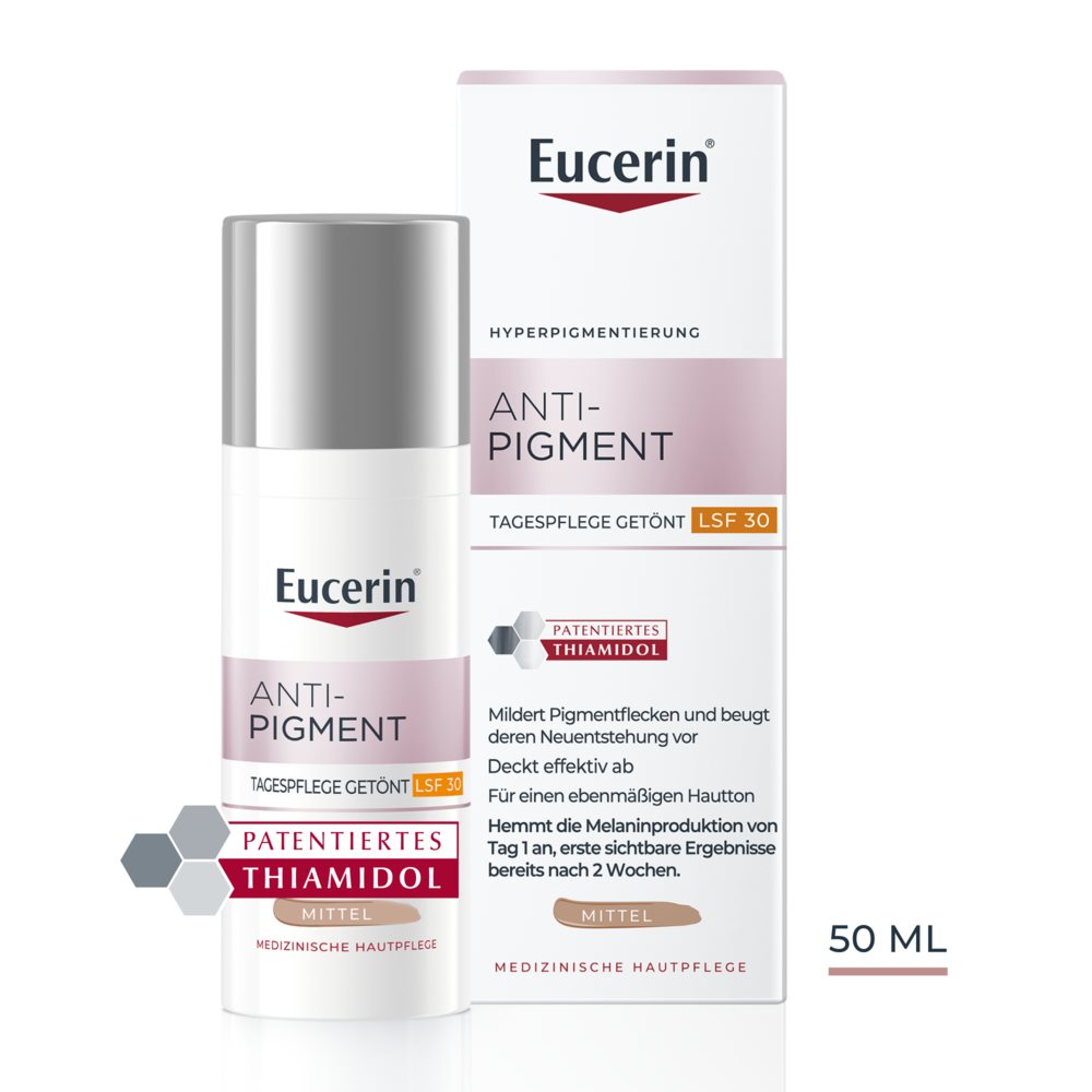 Anti-Pigment színezett nappali arckrém SPF30
