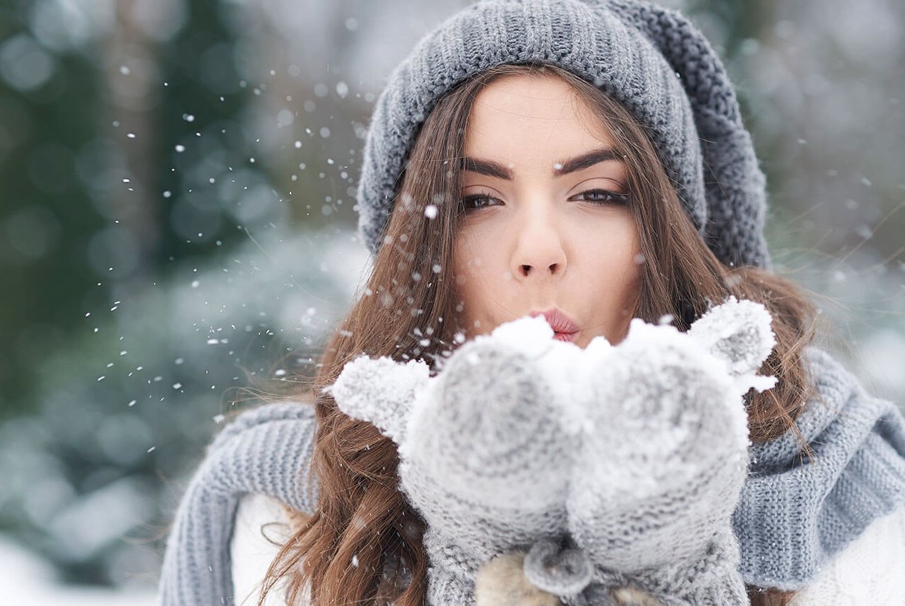 Trockene Haut im Winter